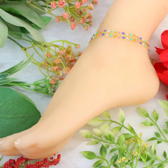 "New Beautiful Design Anklet for Women/Girls, Gift, A693 - Picture 7 of 10